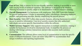 Tally Process Tally ERP 9: An Introduction to Business Accounting Software ...