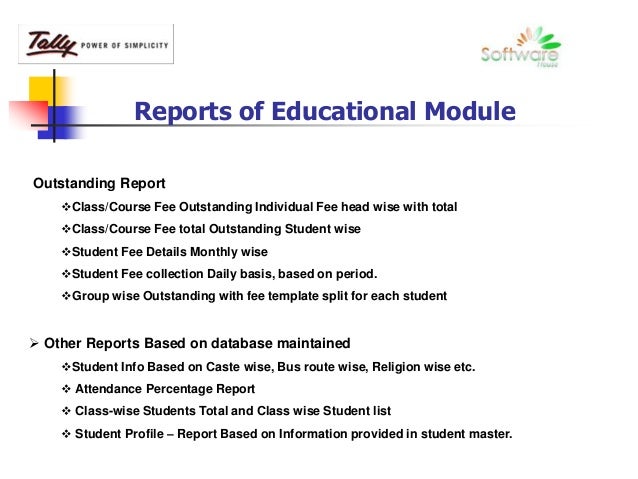 tally erp letter 9 experience educational software for house Tally from institutes