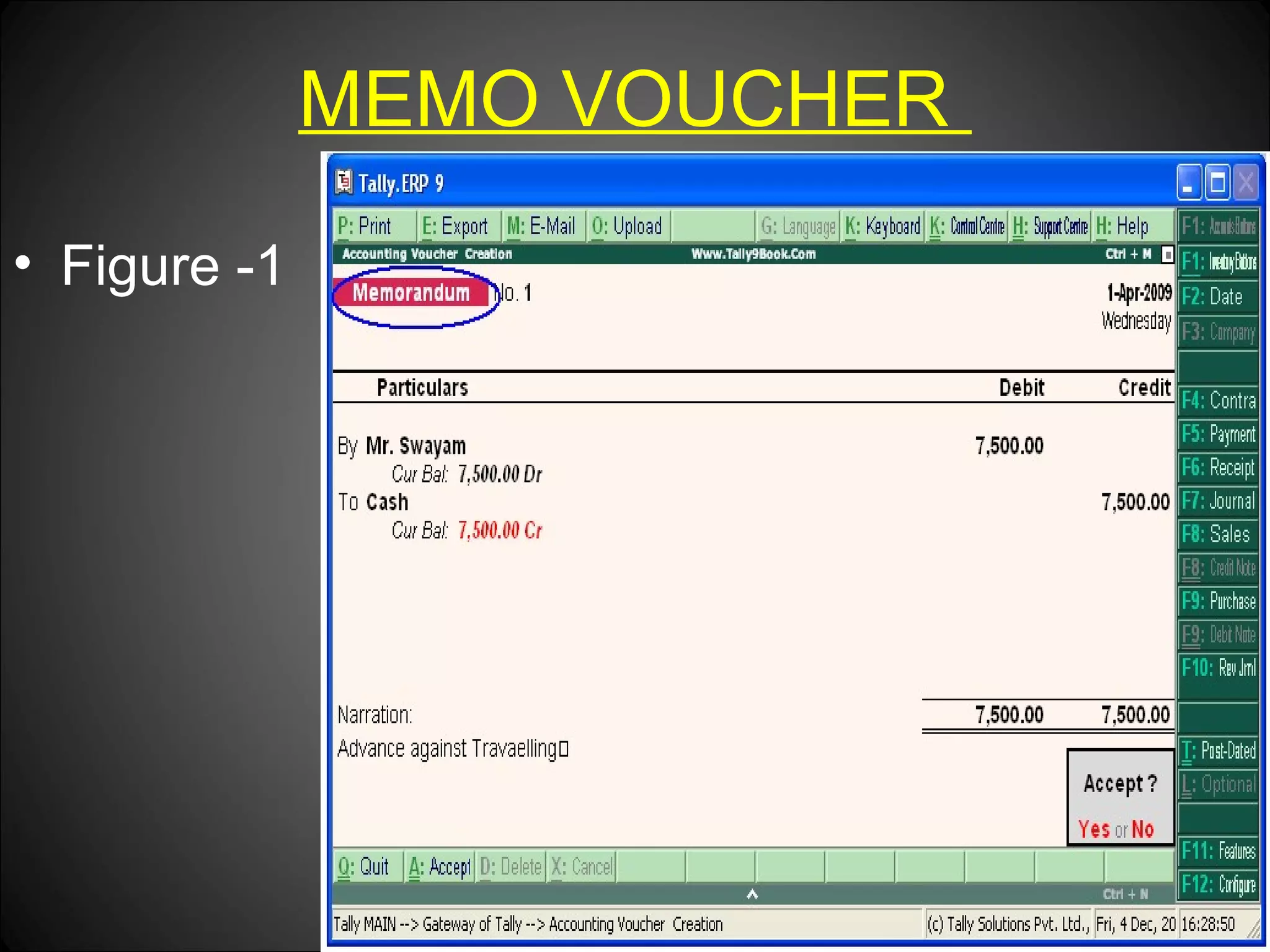 MEMO VOUCHER
• Figure -1

Niraj Choudhary.

 