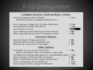 F-12 Configuration

Niraj Choudhary.

 