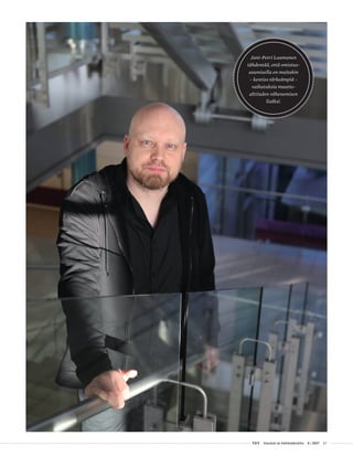  T&Y talous ja yhteiskunta 4 | 2017 47
Jani-Petri Laamanen
tähdentää, että omistus-
asumisella on muitakin
– kenties tärkeämpiä –
vaikutuksia muutto-
alttiuden vähenemisen
lisäksi.
 