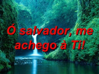 Ó salvador, me achego à Ti! 