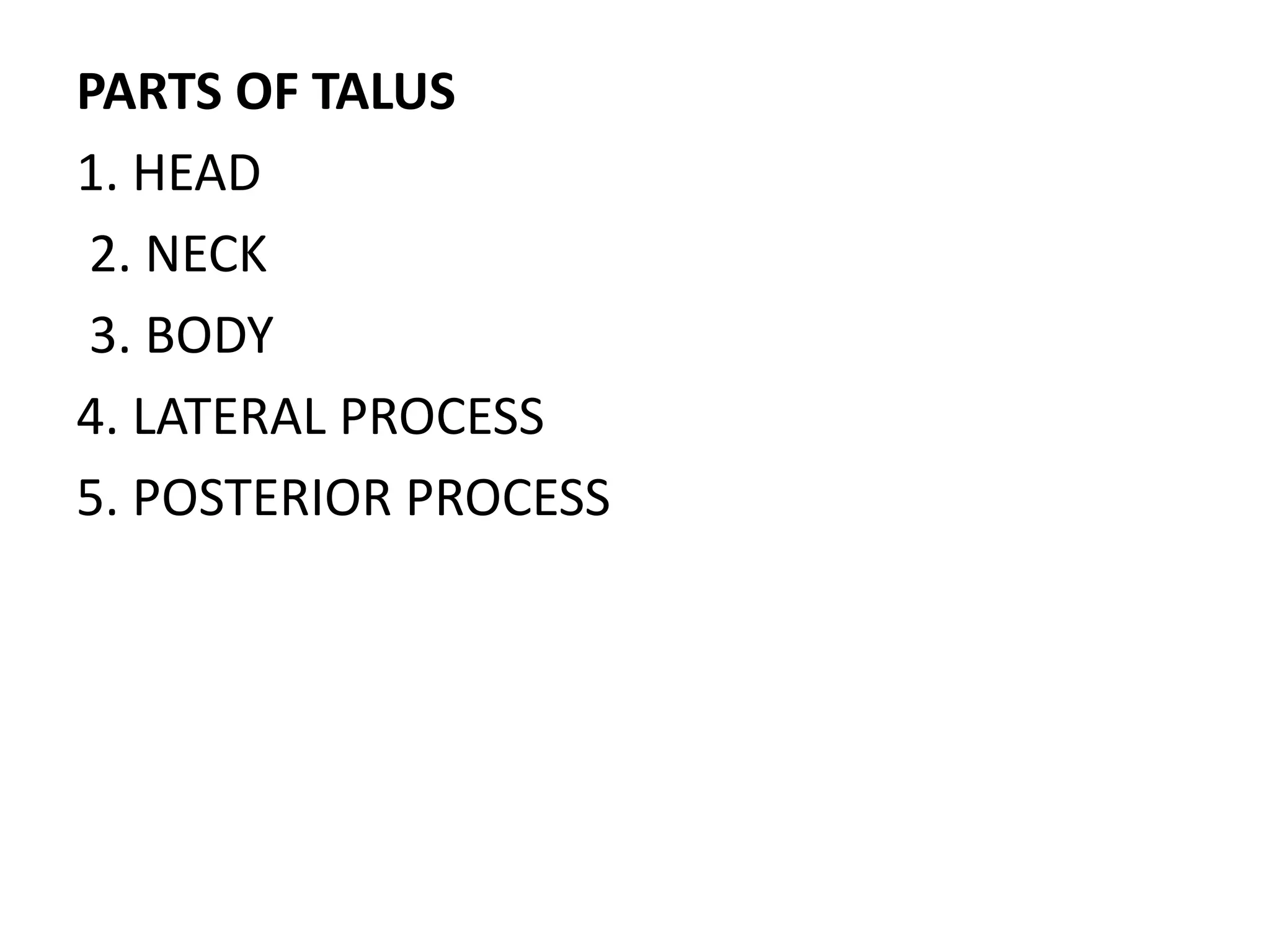 Talus body fracture management | PPT