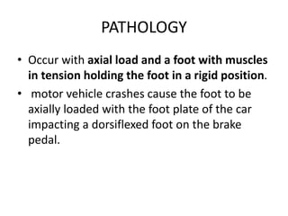 Talus body fracture management | PPT