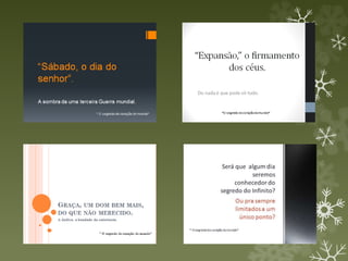 Talvez não se pode ver, ou ate