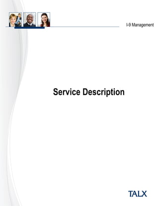 I-9 Management




Service Description
 