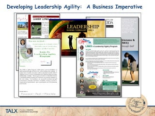 Developing Leadership Agility: A Business Imperative
 