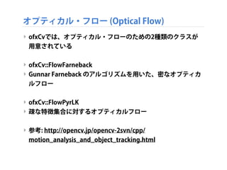 Media Art Ii 13 第6回 Openframeworks Addonを使う 2 Ofxopencv と Ofxcv Media Art Ii 13 第6回 Openframeworks Addonを使う 2 Ofxopencv と Ofxcv