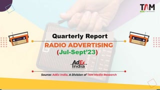 Quarterly Report
(Jul-Sept’23)
 
