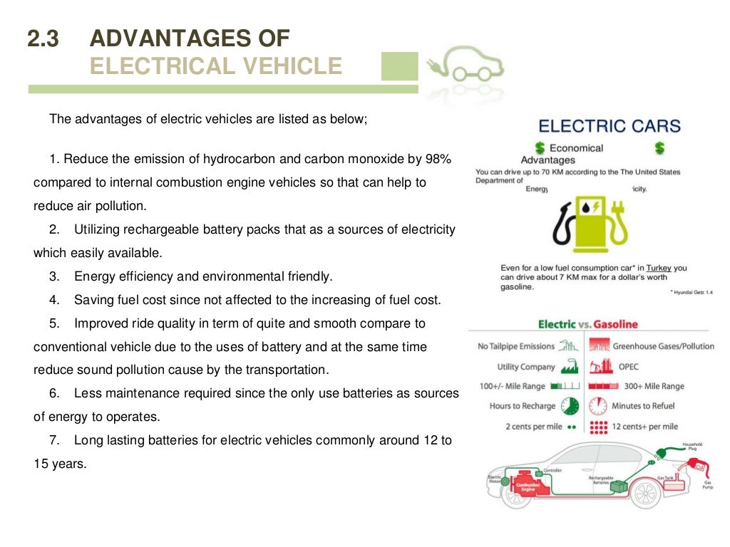 The Concept of Electric Vehicle & Implementation in Malaysia