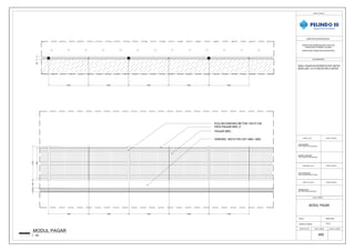 MODUL PAGAR
ARS
SESUAI GBR
JUDUL GAMBAR
NAMA PROYEK/PEKERJAAN
KETERANGAN
NOMOR REVISI KODE GAMBAR JUMLAH LEMBAR
PEMILIK PROYEK
SKALA
NOMOR LEMBAR
Beyond Port of Indonesia
PEKERJAAN PEMBANGUNAN FASILITAS
PENUNJANG TERMINAL GILIMAS
DIPERIKSA OLEH TANDA TANGAN
JAYA VIA DEWATA
ASM. PERENCANAAN TEKNIK
DISETUJUI OLEH TANDA TANGAN
HENDIEK EKO S.
SM. FASILITAS PELABUHAN
DIBUAT OLEH TANDA TANGAN
PRADIPTA PRATAMA
STAF FASILITAS PELABUHAN
LINDA MARBUN
STAF FASILITAS PELABUHAN
(PEKERJAAN TAMAN DAN PEDESTRIAN)
1 : 40
MODUL PAGAR
TDP 05
PAGAR BRC
PIPA PAGAR BRC 2'
KOLOM DINDING BETON 15X15 CM
DINDING BATA FIN CAT ABU- ABU
2100
500
250
2500 2500 2500 2500 2500
1900
150
2500 2500 2500 2500 2500
MODUL PAGAR KOLOM PRAKTIS PER 5 METER
MODUL BRC 1.9 X 2.4 METER PER 2.5 METER
 