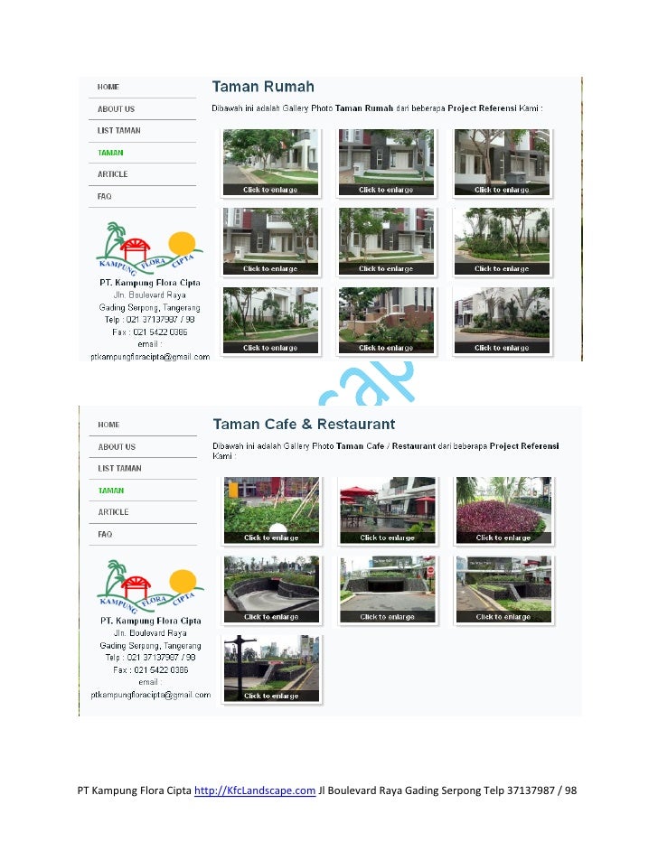 Taman Rumah Landscape Rumah Kontraktor Taman Perumahan Kfc Landscape