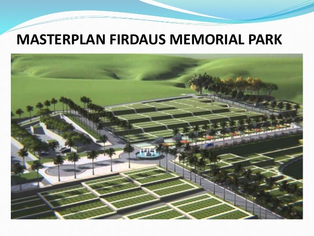 Taman wakaf pemakaman muslim