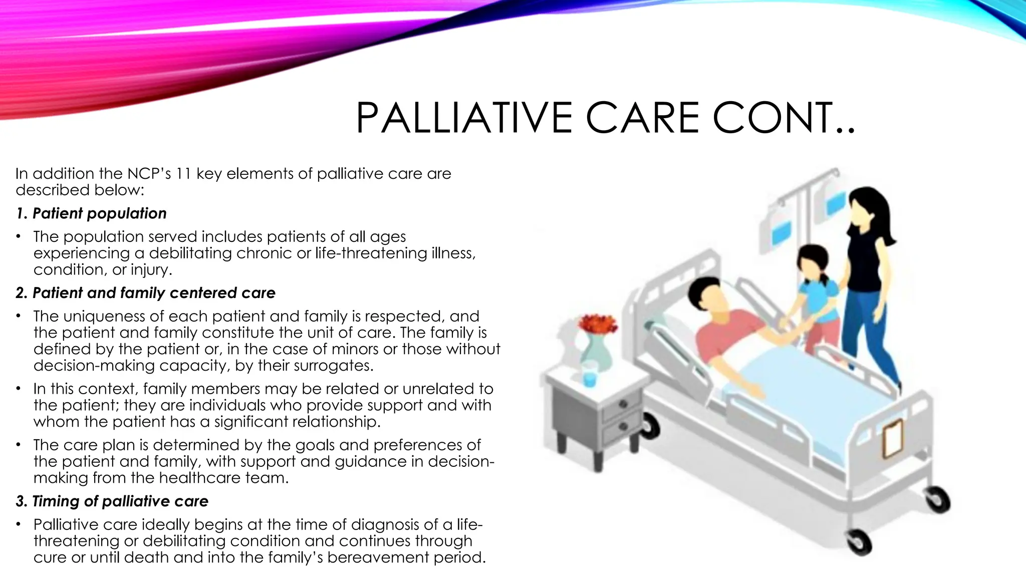 management of adults requring Hospice and palliative care | PPTX