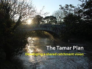 The Tamar Plan
Developing a shared catchment vision
 