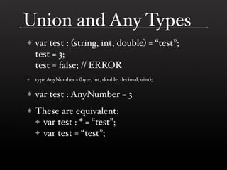 Tamarin And Ecmascript 4