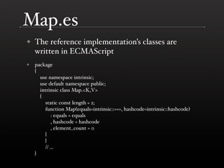Tamarin And Ecmascript 4