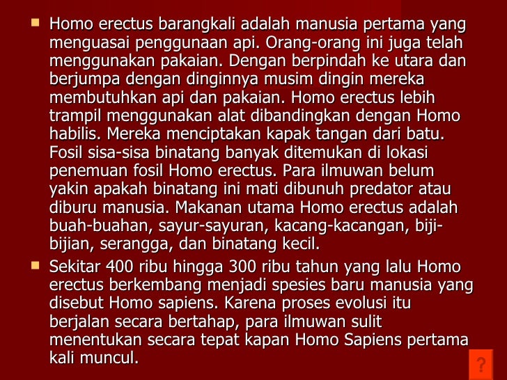 Tambahan Bab Iv Evolusi Manusia E