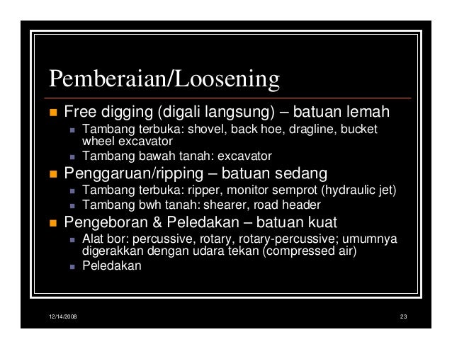 Tambang umum tpb