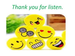 Thank you for listen.
 