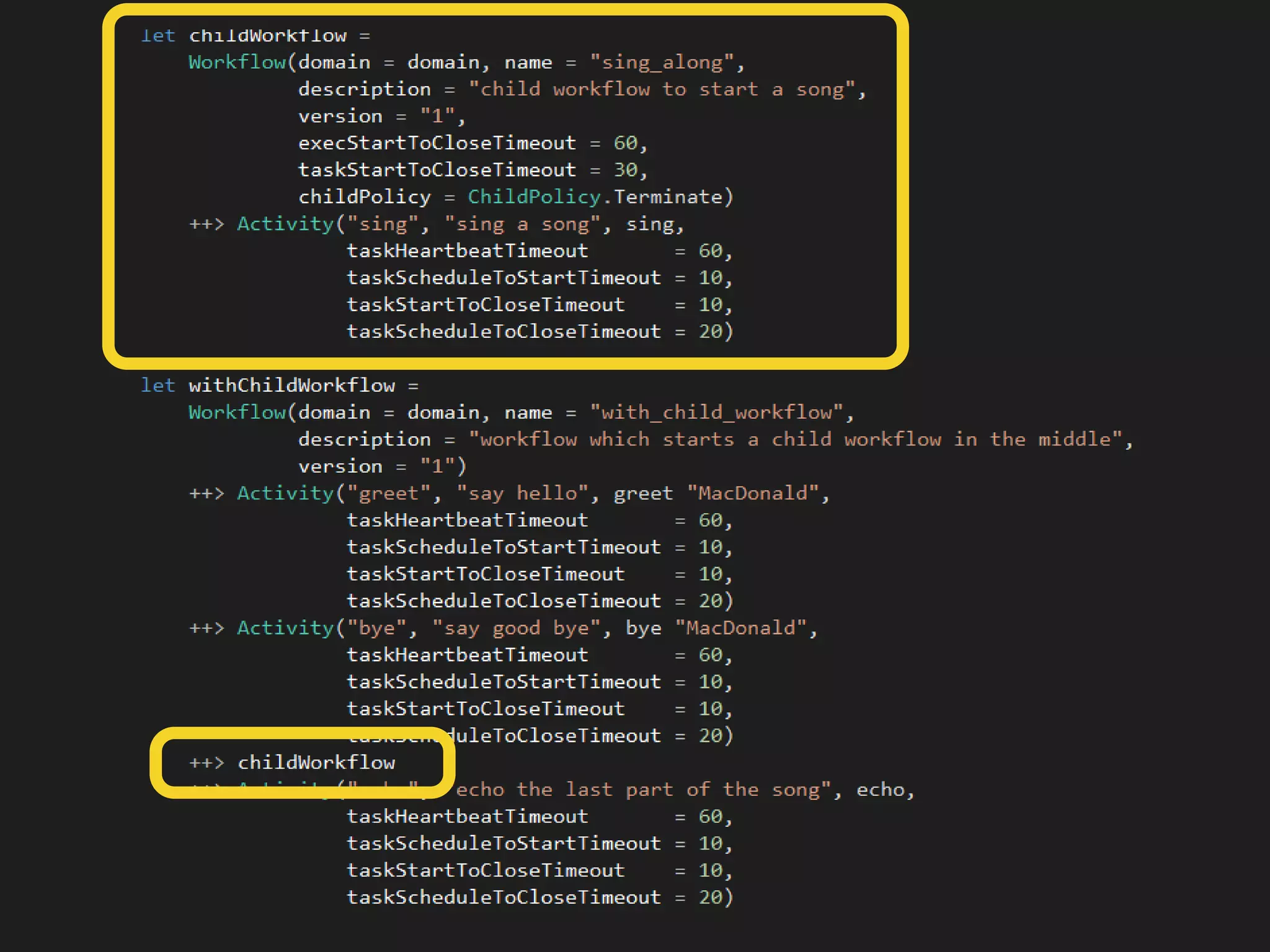 @theburningmonk
cloudWatch.Select(
unitIs “milliseconds” +
average (>) 1000.0
@ last 12 hours
|> intervalOf 5 minutes)
 