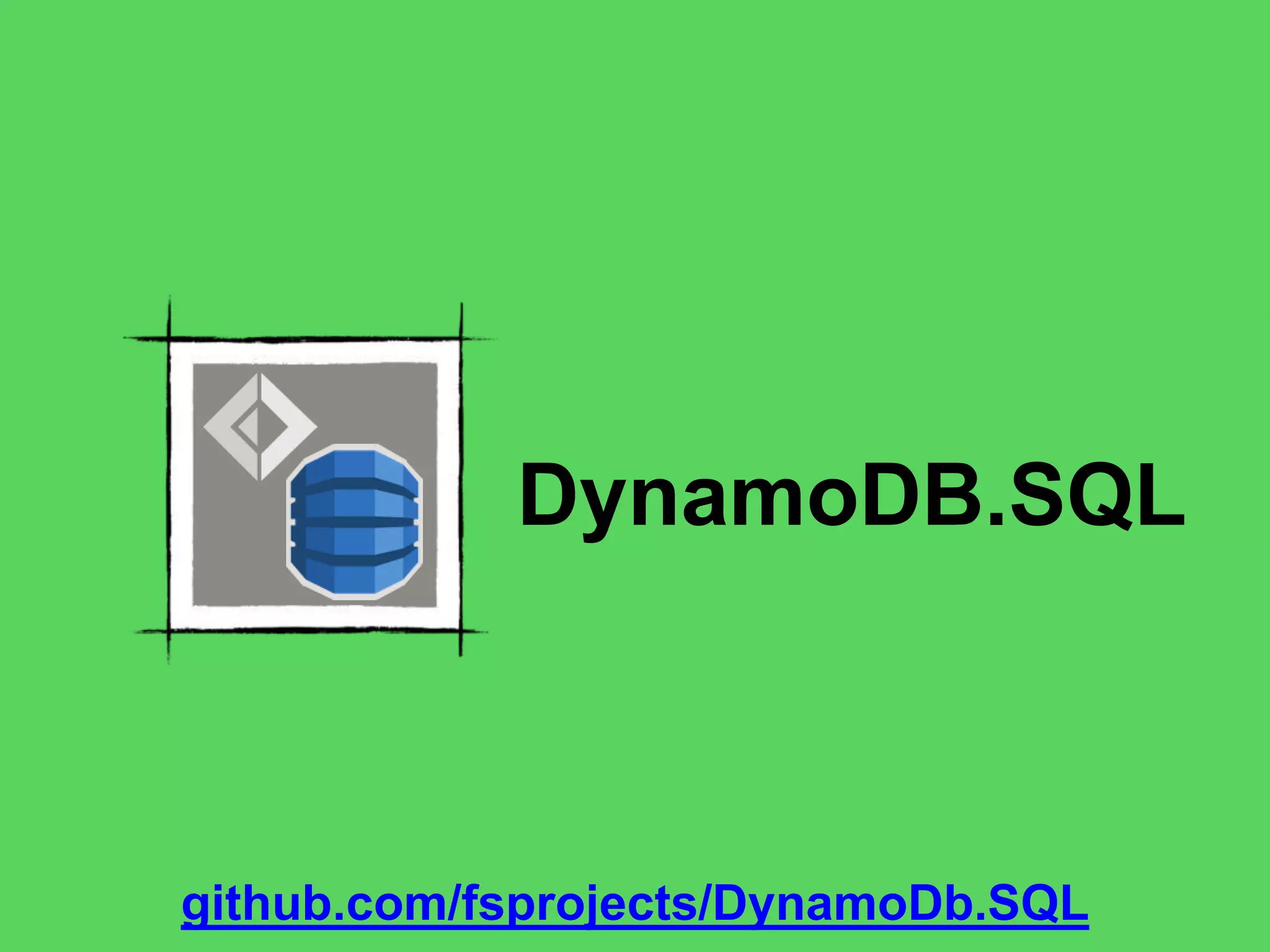 @theburningmonk
SELECT * FROM GameScore
keyword keyword
* | attribute, attribute, …
table name
 