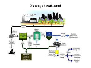 Sewage treatment
 