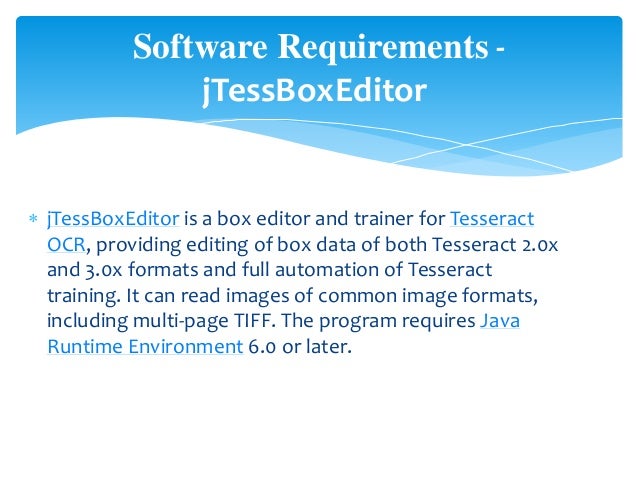 Tamil Ocr Software Tamil Ocr Software