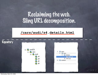 Rapid JCR applications development with Sling