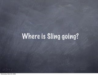 Rapid JCR applications development with Sling