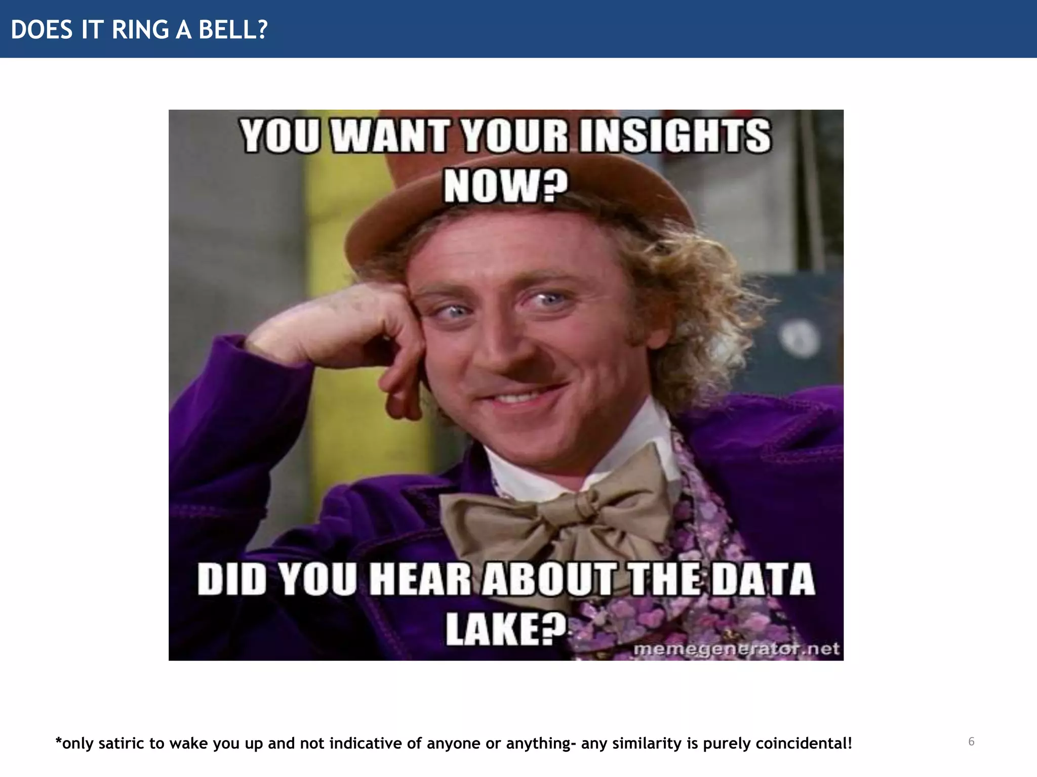 DOES IT RING A BELL?
*only satiric to wake you up and not indicative of anyone or anything- any similarity is purely coincidental! 6
 