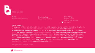 PHOTO CREDITS
Arto Alanenpää
Alborzagros/via Wikimedia Commons U.S. Air Force photo/Samuel King Jr. Pexels
Sam Howzit (The Wall) Atos International/Wikimedia Creative
Commons Screen capture from the public domain
film ‘Carnival of Souls’ Anirudh Bhatnagar/
smorazanm/Pixabay Pxhere Hannes Grobe Pixoman/Pixabay Hanna
Sörensson Sara Löwgren Max Pixel
Anastasiia Demianiuk
@lepopesq
ProofreadingTexts Consulting
 