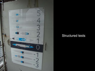 Structured tests
 