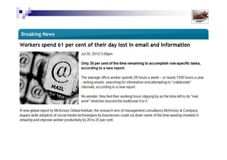 So . . . .
what’s the
solution?
Solutions for Success 2013 www.emailtiger.com.au
 