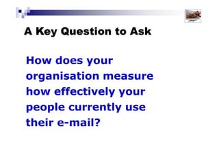 Mastery
Smart
Effective
Survival
Overloaded / Overwhelmed
The Solution
 