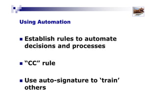 Using the Preview Pane
Solutions for Success 2013 www.emailtiger.com.au
 