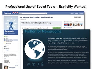 Professional Use of Social Tools – Explicitly Wanted!




                     ©2011 Dow Jones & Company
 