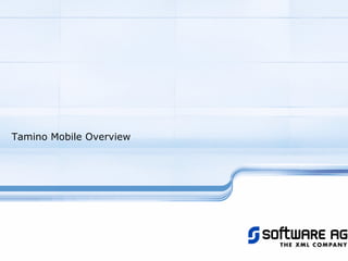 Tamino Mobile Overview
 