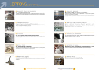 14 15www.palamaticprocess.fr/machines-industrielles/tamisage
Vidéos & plans téléchargeables en ligne
F
Pour un raccordement étanche au tamis.
F
Elle permet l’inspection et le nettoyage de l’intérieur du tamis.
F
Pour éviter le colmatage des particules dans les mailles du tamis.
F
Pour l’utilisation des balles de décolmatage.
F
Pour faciliter la manutention du tamis.
OPTIONS Tamis Vibrant
F
Mise en place de piquage clamp ou SMS pour l’implantation de buses de lavage.
F
Pour la collection en continu des refus évacués.
F
Pour permettre l’arrêt des corps étrangers et des agglomérats.
F
Système de décolmatage mécanique pour dégager les agglomérats de poudre
d’entre les mailles.
F
Notre bureau d’études est à votre écoute pour toutes options particulières.
 