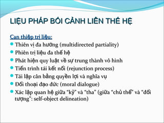 Đại cương Tâm lý Trị liệu Gia đình theo Quan điểm hệ thống | PPT