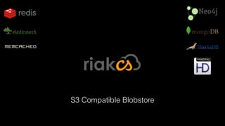 S3 Compatible Blobstore 
 