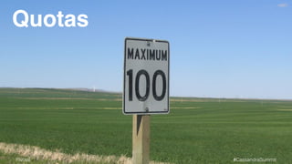 Quotas 
Pivotal #CassandraSummit 
 