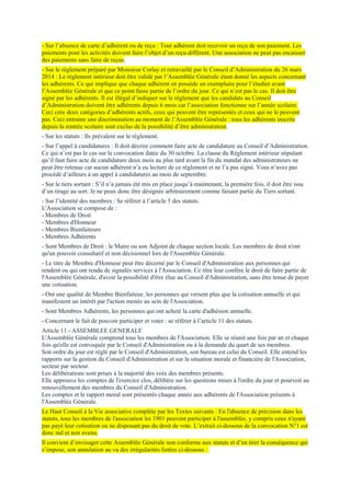 - Sur l’absence de carte d’adhérent ou de reçu : Tout adhérent doit recevoir un reçu de son paiement. Les
paiements pour l...