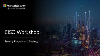Tampa BSides - Chef's Tour of Microsoft Security Adoption Framework ...