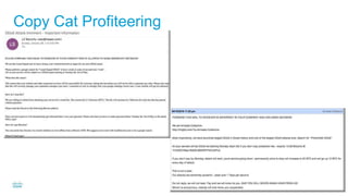 Cisco Confidential 11
Copy Cat Profiteering
 