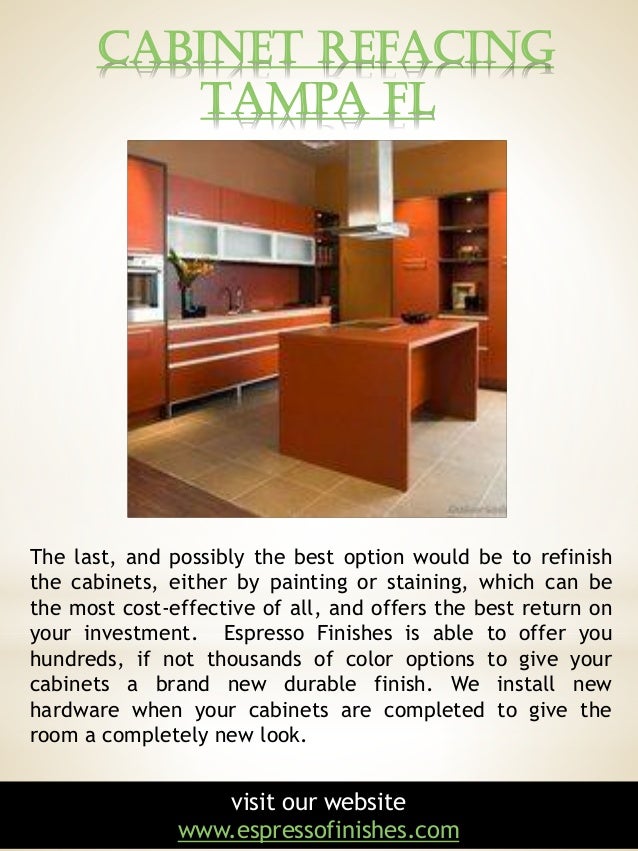 Tampa Cabinet Refacing