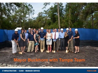 Mayor Buckhorn with Tampa Team 
 