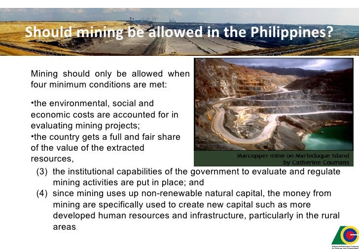 To Mine or Not to Mine The Case of the Tampakan CopperGold Project