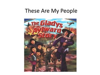 These Are My People
 