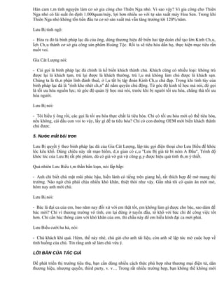 Hán cam tâm tình nguyện làm cơ sở gia công cho Thiên Nga nhỏ. Vì sao vậy? Vì gia công cho Thiên
Nga nhỏ có lãi suất ổn định 1.000quan/máy, lợi hơn nhiều so với tự sản xuất máy Hoa Sen. Trong khi
Thiên Nga nhỏ không tốn tiền đầu tư cơ sở sản xuất mà vẫn tăng trưởng tới 120%/năm.

Lưu Bị tỉnh ngộ:

- Hóa ra đó là binh pháp lạc đà của ông, dùng thương hiệu để biến hai tập đoàn chế tạo lớn Kinh Châu,
Ích Châu thành cơ sở gia công sản phẩm Hoàng Tộc. Rồi ta sẽ tiêu hóa dần họ, thực hiện mục tiêu rắn
nuốt voi.

Gia Cát Lượng nói:

- Cái gọi là binh pháp lạc đà chính là kế biến khách thành chủ. Khách cũng có nhiều loại: không trú
được lại là khách tạm, trú lại được là khách thường, trú lâu mà không làm chủ được là khách sạn.
Chúng ta là thân phận lính đánh thuê, ở lâu tất bị tập đoàn Kinh Châu chà đạp. Trong khi tinh túy của
binh pháp lạc đà là "rình khe nhét chân" để nắm quyền chủ động. Từ góc độ kinh tế học mà nói, đó gọi
là tối ưu hóa nguồn lực; từ góc độ quản lý học mà nói, trước khi bị người tối ưu hóa, chẳng thà tối ưu
hóa người.

Lưu Bị nói:

- Tôi hiểu ý ông rồi, các gọi là tối ưu hóa thực chất là tiêu hóa. Chỉ có tối ưu hóa mới có thể tiêu hóa,
nếu không, cái đầu con voi to vậy, lấy gì để ta tiêu hóa? Chỉ có con đường OEM mới biến khách thành
chủ được.

5. Nước mắt bôi trơn

Lưu Bị quyết ý theo binh pháp lạc đà của Gia Cát Lượng, lập tức gọi điện thoại cho Lưu Biểu để khóc
lóc kêu khổ. Dùng chiêu này rất mạo hiểm, dân gian có câu "Lưu Bị giả từ bi ném A Đẩu". Trình độ
khóc lóc của Lưu Bị rất phi phàm, dù có giả vờ giả vịt cũng gây được hiệu quả tình thâm ý thiết.

Quả nhiên Lưu Biểu tâm thần bấn loạn, nói lắp bắp:

- Anh chỉ biết chú mặt mũi phúc hậu, hiền lành có tiếng trên giang hồ, rất thích hợp để mở mang thị
trường. Nào ngờ chú phải chịu nhiều khó khăn, thiệt thòi như vậy. Gần nhà tôi có quán ăn mới mở,
hôm nay anh mời chú.

Lưu Bị nói:

- Bác là đại ca của em, bao năm nay đối xử với em thật tốt, em không làm gì được cho bác, sao dám để
bác mời? Chỉ vì thương trường vô tình, em lại đứng ở tuyến đầu, tố khổ với bác chỉ để công việc tốt
hơn. Chỉ cần bác thông cảm với khó khăn của em, thì chầu này để em hiếu kính đại ca mới phải.

Lưu Biểu cười ha hả, nói:

- Chú khách khí quá. Hừm, thế này nhé, chú gửi cho anh tài liệu, còn anh sẽ lập tức mở cuộc họp về
tình huống của chú. Tin rằng anh sẽ làm chú vừa ý.

LỜI BÀN CỦA TÁC GIẢ

Để phát triển thị trường tiêu thụ, bạn cần dùng nhiều cách thức phù hợp như thương mại điện tử, dán
thương hiệu, nhượng quyền, third party, v. v… Trong rất nhiều trường hợp, bạn không thể không mời
 